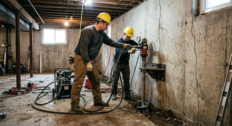 Basement Stabilization in Goldsboro, NC