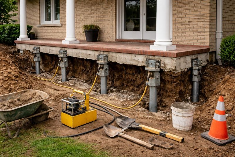 Basement Stabilization in Goldsboro, NC