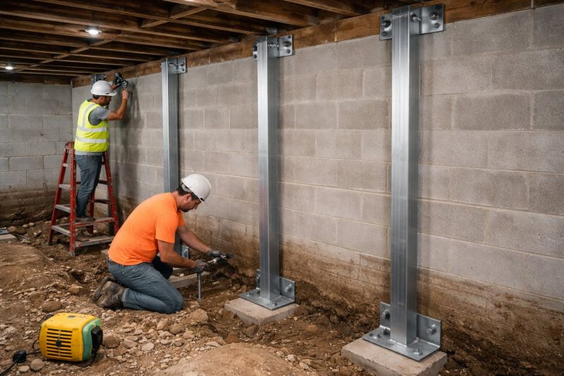 Basement Stabilization in Goldsboro, NC