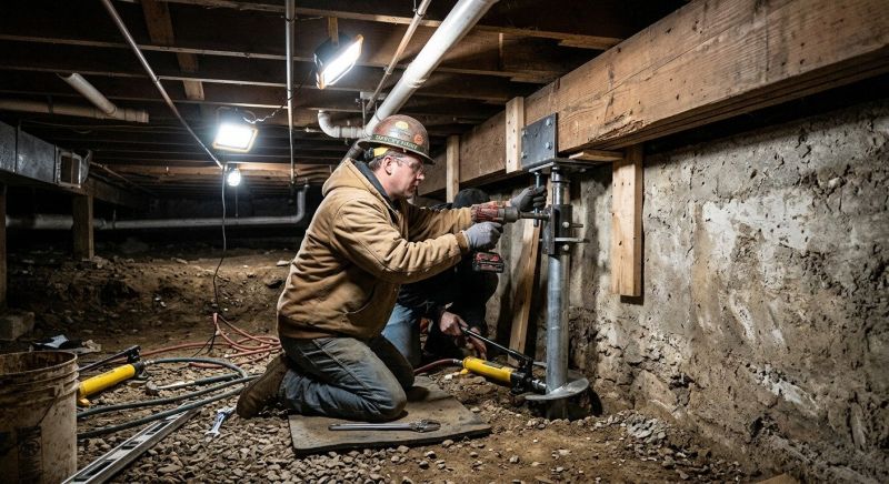 Basement Underpinning in Goldsboro, NC