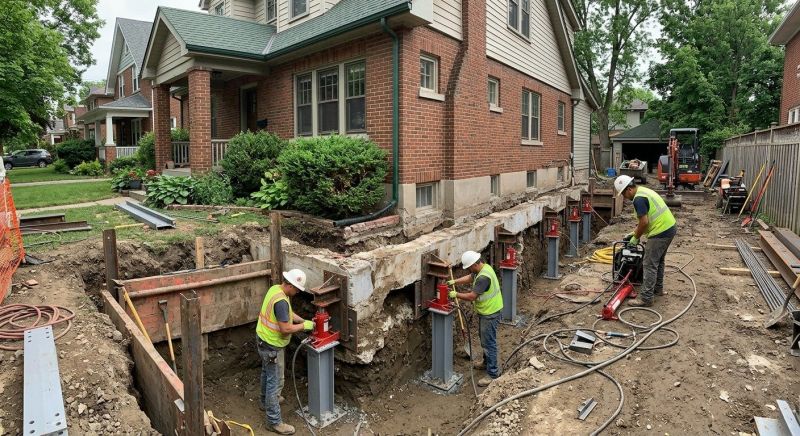 Basement Underpinning in Goldsboro, NC