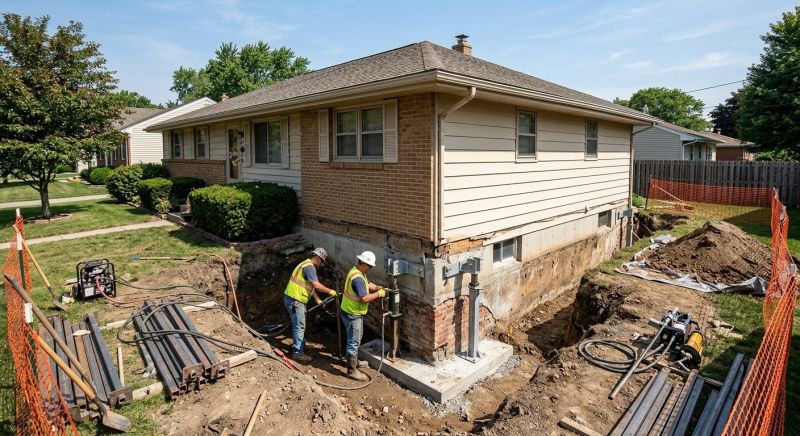 Building Foundation Repair in Faison, NC