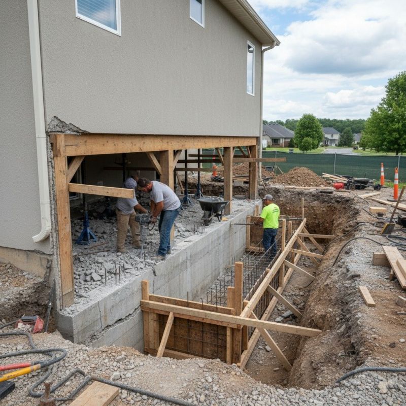 Building Foundation Repair in Goldsboro, NC