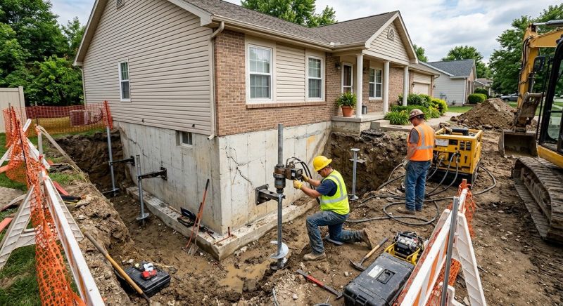 Building Foundation Repair in Goldsboro, NC