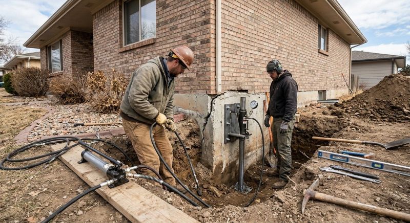 Building Foundation Repair in Seven Springs, NC