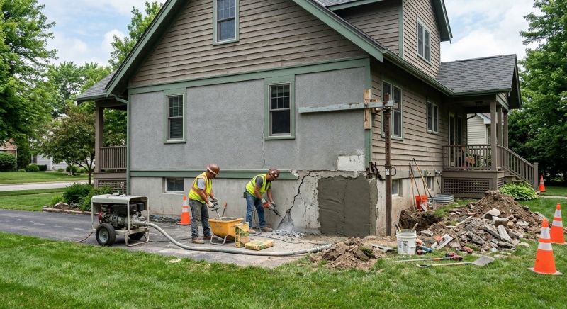 Concrete Foundation Repair in Faison, NC