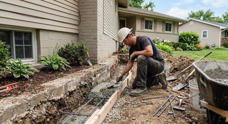 Concrete Foundation Repair in Seven Springs, NC