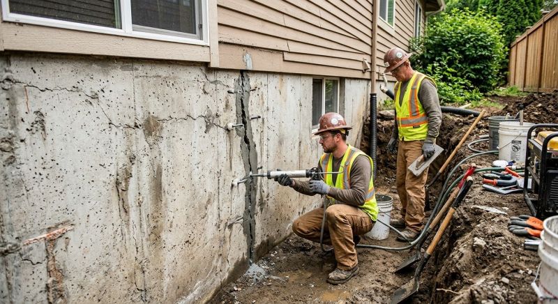 Cracked Foundation Repair in Goldsboro, NC