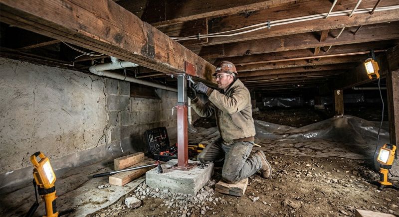 Crawlspace Foundation Repair in Faison, NC