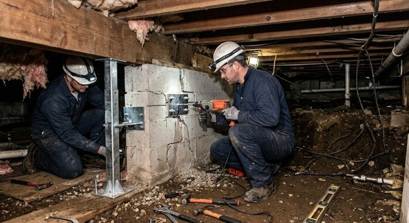 Crawlspace Foundation Repair in Goldsboro, NC