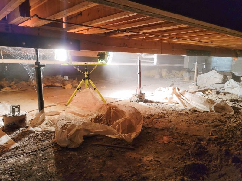 Crawlspace Foundation Repair in Seven Springs, NC