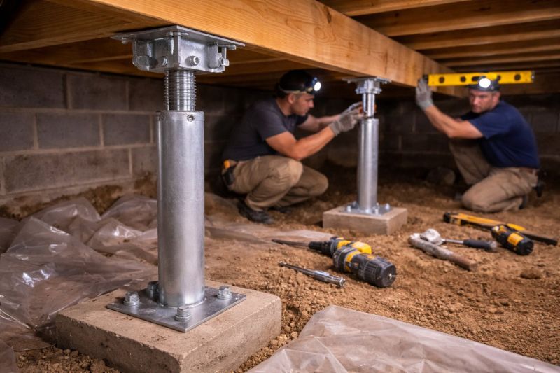 Crawlspace Structural Repair in Goldsboro, NC