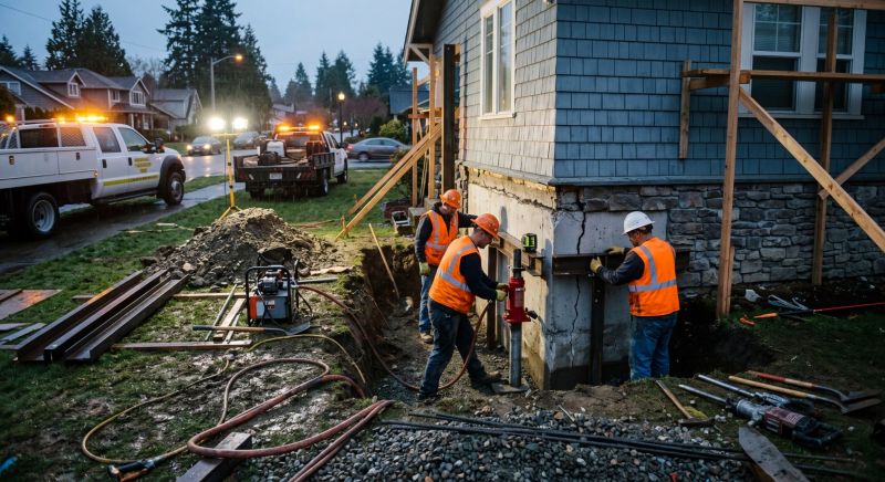 Emergency Foundation Repair in Goldsboro, NC