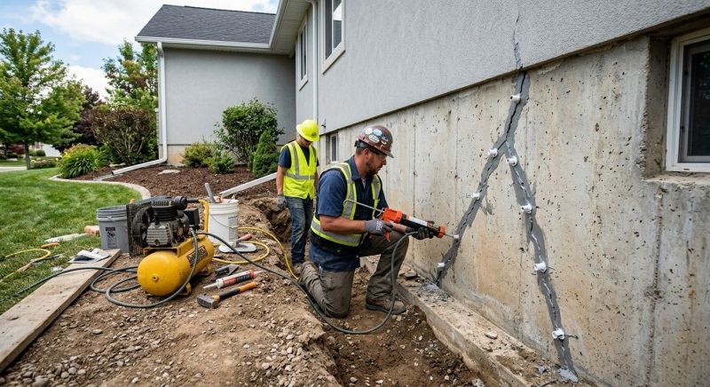 Foundation Crack Repair in Selma, NC