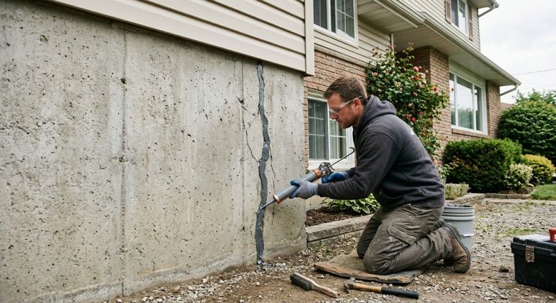 Foundation Crack Sealing in Goldsboro, NC