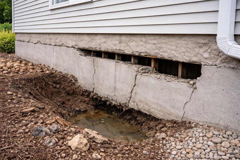 Foundation Damage Repair in Black Creek, NC