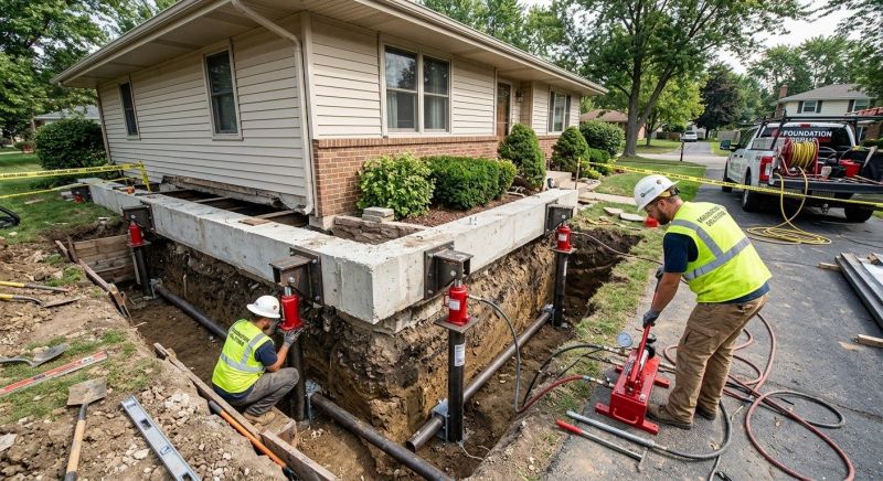 Foundation Jacking in Black Creek, NC