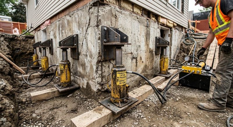 Foundation Jacking in Kenly, NC