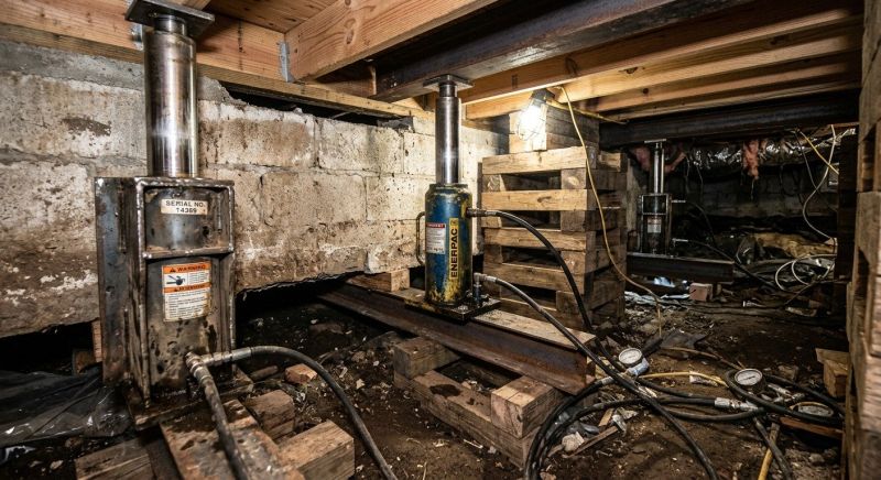 Foundation Jacking in Goldsboro, NC