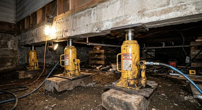 Foundation Jacking in Goldsboro, NC