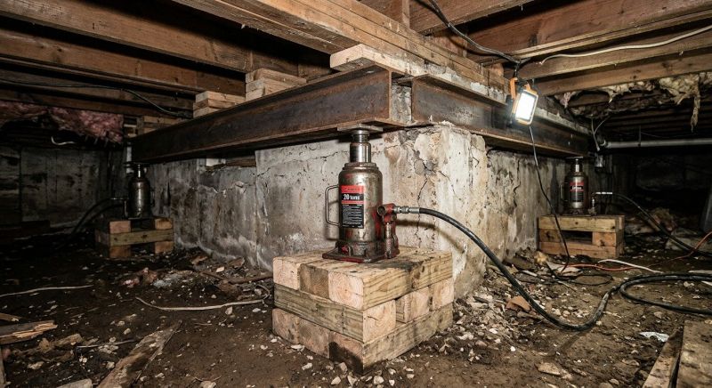 Foundation Jacking in Selma, NC