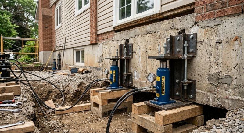 Foundation Jacking in Seven Springs, NC