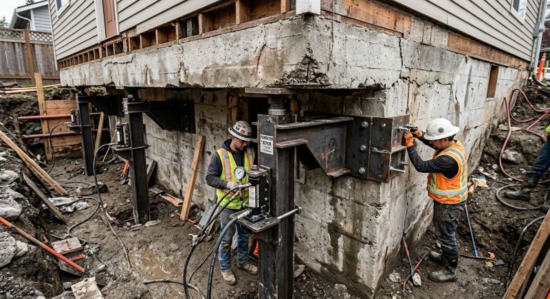 Foundation Lifting in Faison, NC