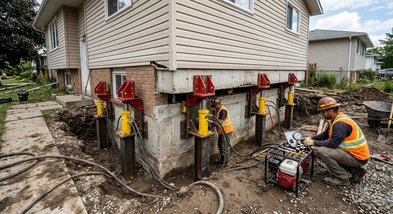 Foundation Lifting in Goldsboro, NC