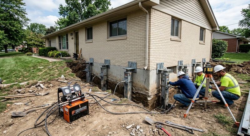 Foundation Pier Leveling in Goldsboro, NC