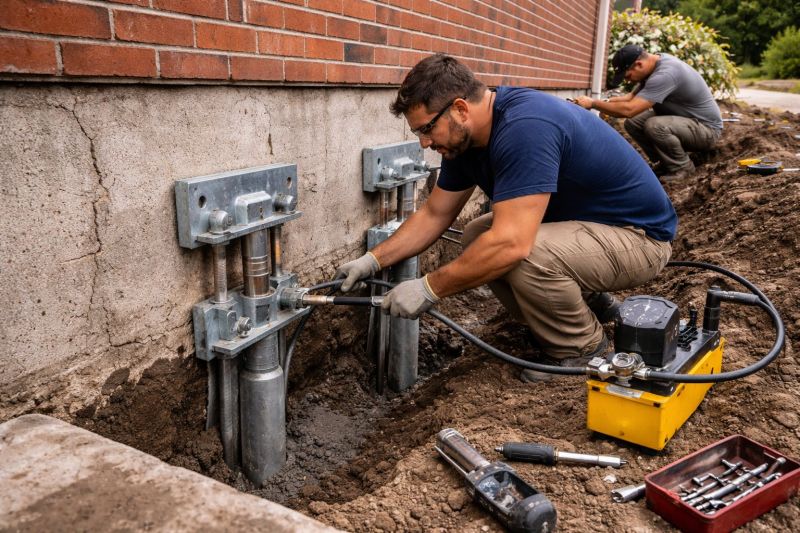 Foundation Pier Repair in Goldsboro, NC