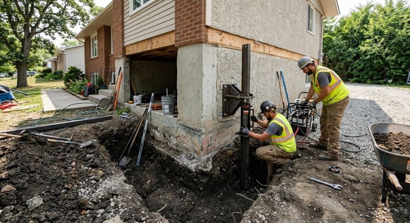 Foundation Pier Repair in Goldsboro, NC