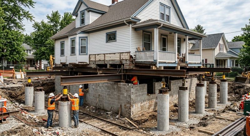 Foundation Raising in Faison, NC