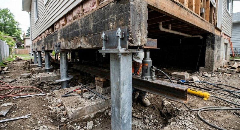 Foundation Raising in Seven Springs, NC