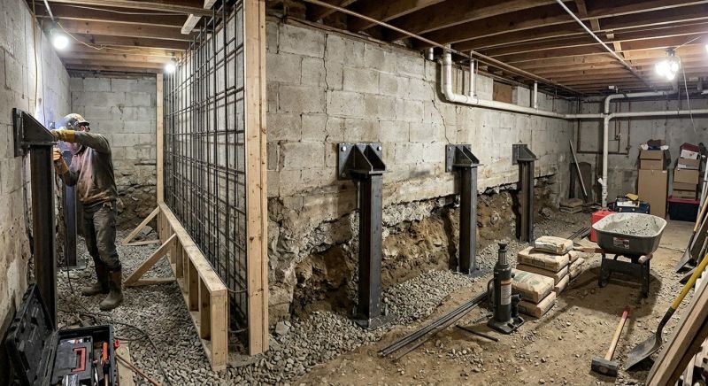 Foundation Stabilizing in Black Creek, NC