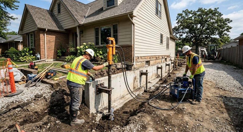 Foundation Stabilizing in Goldsboro, NC