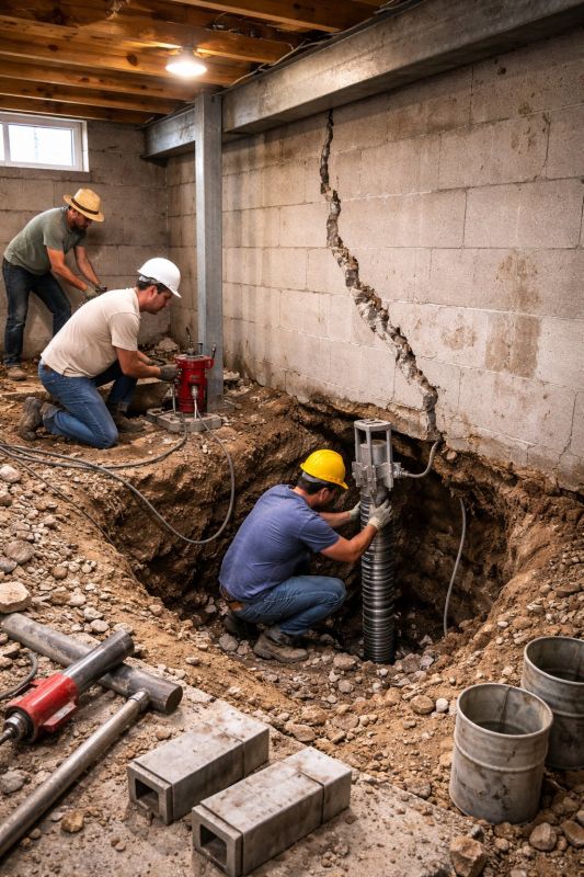 Foundation Structural Repair in Goldsboro, NC