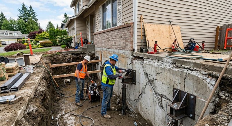 Foundation Structural Repair in Seven Springs, NC