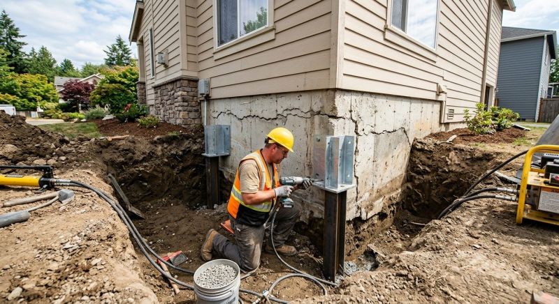 Home Foundation Repair in Seven Springs, NC