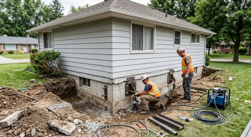 House Foundation Repair in Goldsboro, NC
