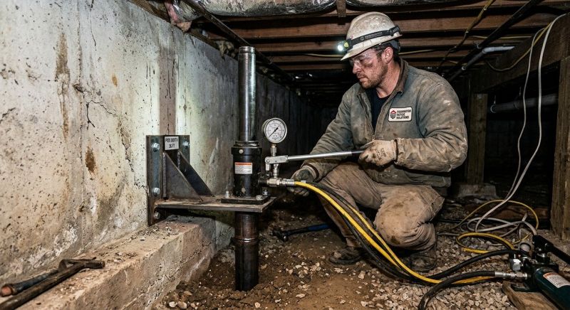 Settling Foundation Service in Goldsboro, NC