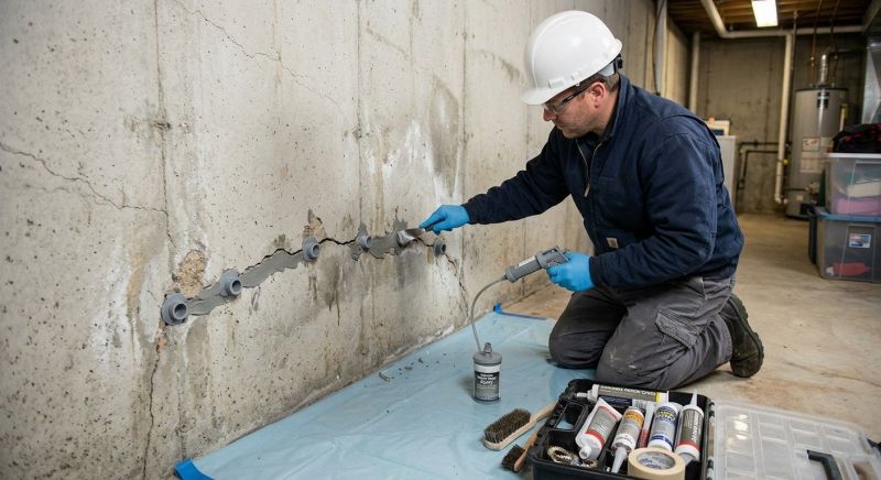 Structural Crack Repair in Goldsboro, NC