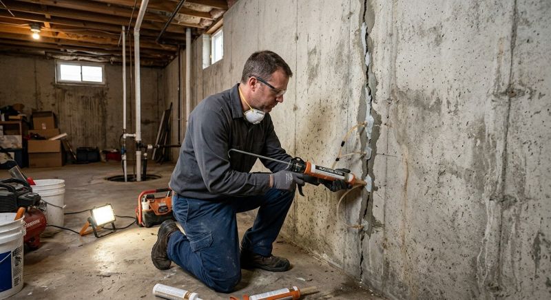 Structural Crack Repair in Goldsboro, NC