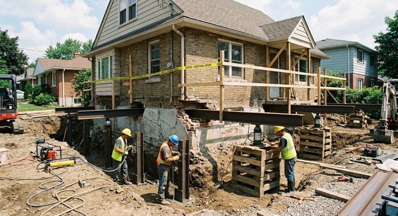 Structural Underpinning in Goldsboro, NC