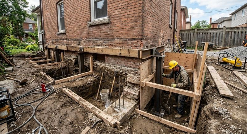 Underpinning Repair in Goldsboro, NC